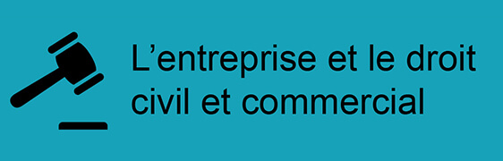 L'entreprise et le droit civil et commercial